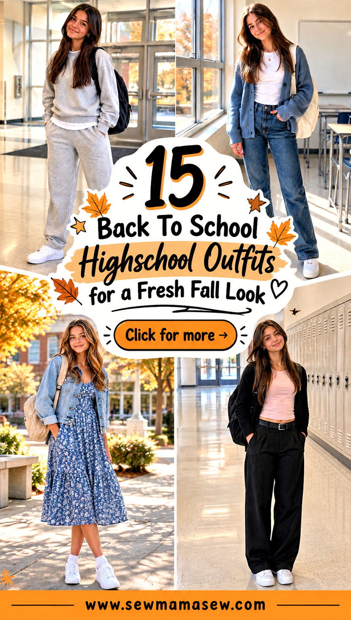 15 Back To School Highschool Outfits for a Fresh Fall Look - 15 Back To School Highschool Outfits for a Fresh Fall Look