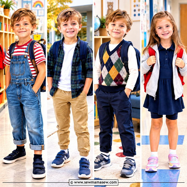 15 Back To School Kindergarten Outfits for Happy Mornings