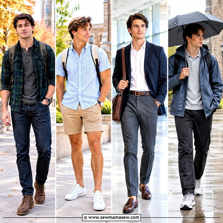 15 Back To School Men Outfits for Effortless Campus Style