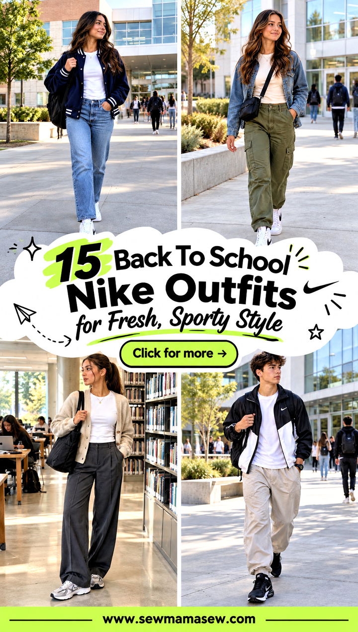 15 Back To School Nike Outfits for Fresh Sporty Style - 15 Back To School Nike Outfits for Fresh, Sporty Style