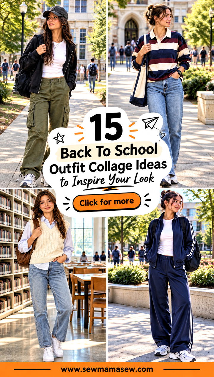 15 Back To School Outfit Collage Ideas to Inspire Your Look - 15 Back To School Outfit Collage Ideas to Inspire Your Look