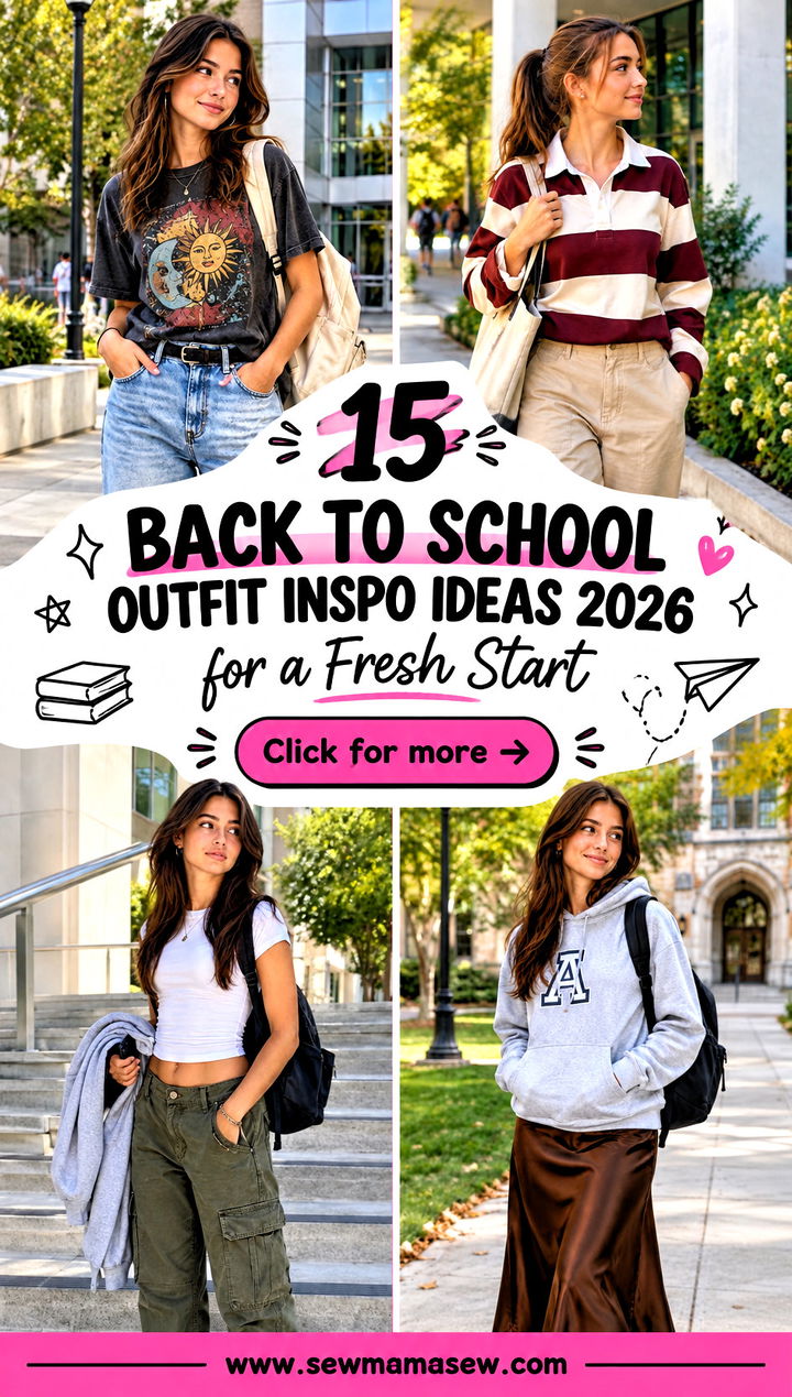 15 Back To School Outfit Inspo Ideas 2026 for a Fresh Start - 15 Back To School Outfit Inspo Ideas 2026 for a Fresh Start
