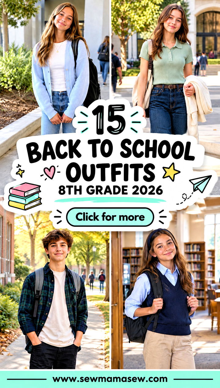 15 Back To School Outfits 8th Grade 2026 Fresh First-Day Looks - 15 Back To School Outfits 8th Grade 2026: Fresh First-Day Looks