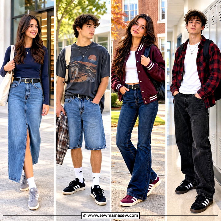 15 Back To School Outfits Adidas Campus: Cool First-Day Looks