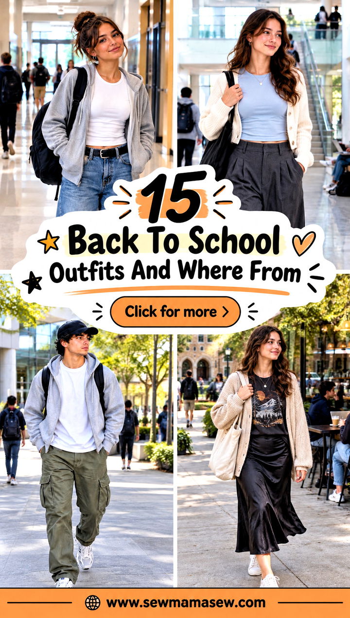 15 Back To School Outfits And Where From Shop Your Fresh Start - 15 Back To School Outfits And Where From: Shop Your Fresh Start