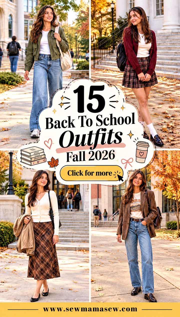 15 Back To School Outfits Fall 2026 Cozy Looks for a Fresh Start - 15 Back To School Outfits Fall 2026: Cozy Looks for a Fresh Start