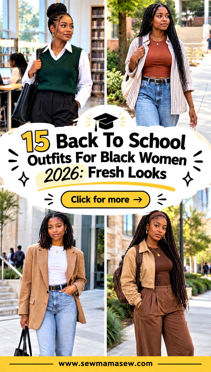 15 Back To School Outfits For Black Women 2026 Fresh Looks - 15 Back To School Outfits For Black Women 2026: Fresh Looks