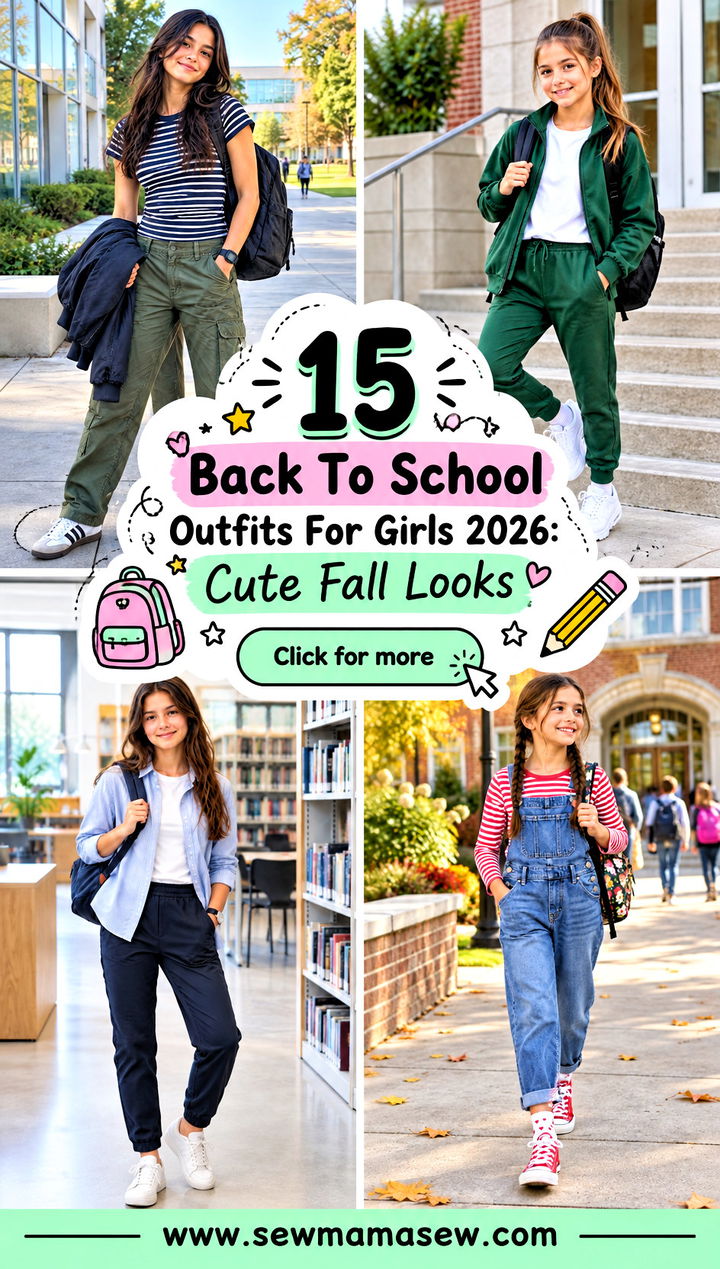 15 Back To School Outfits For Girls 2026 Cute Fall Looks - 15 Back To School Outfits For Girls 2026: Cute Fall Looks