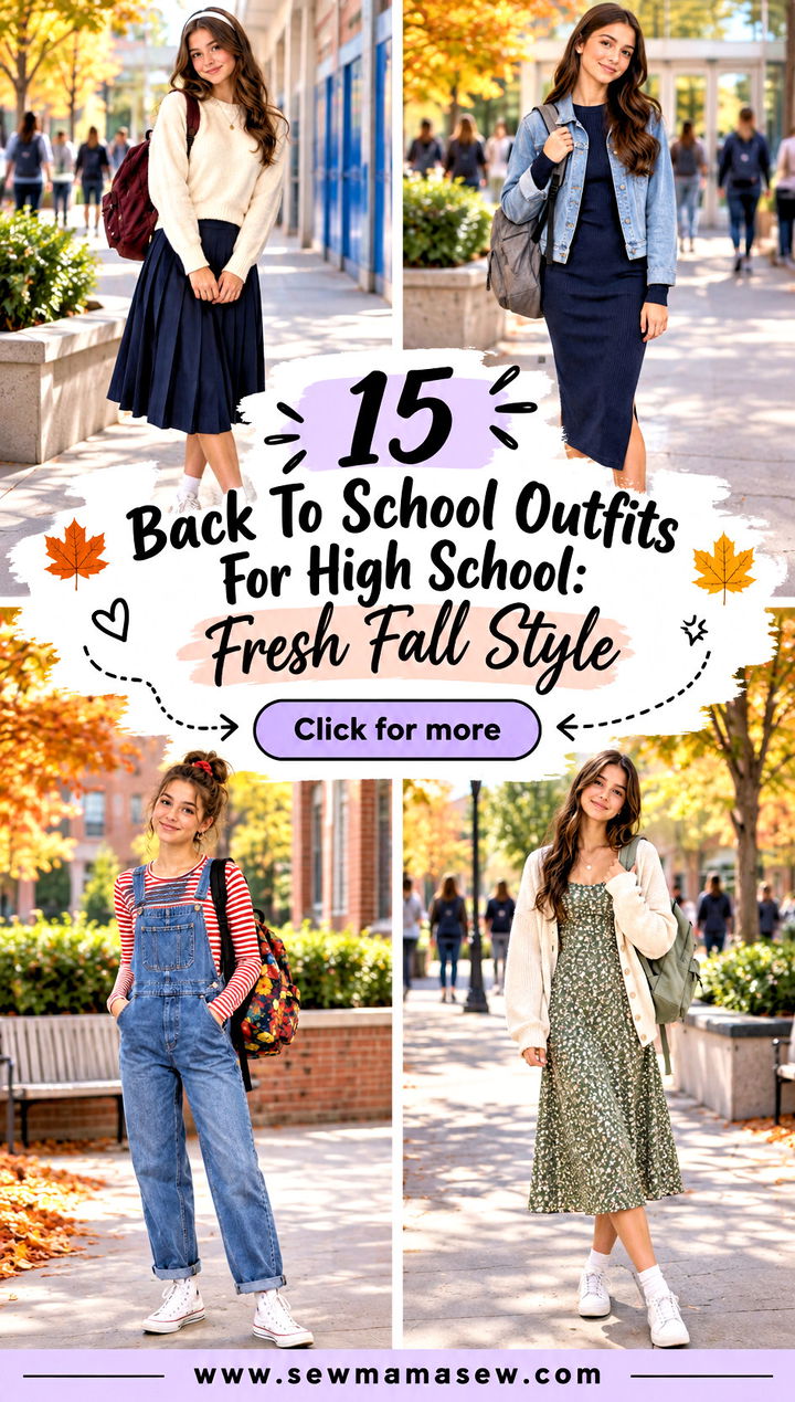 15 Back To School Outfits For High School Fresh Fall Style - 15 Back To School Outfits For High School: Fresh Fall Style
