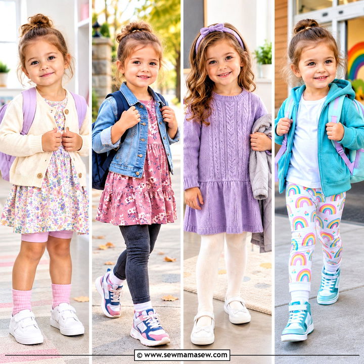 15 Back To School Outfits For Toddler Girls: Cute & Comfy