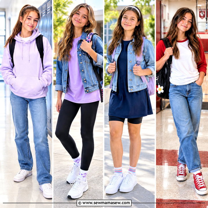 15 Back To School Outfits Grade 7: Cool, Comfy Fall Looks