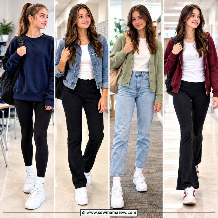 15 Back To School Outfits Highschool Casual: Comfy Picks