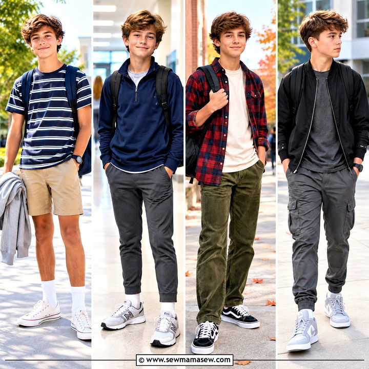 15 Back To School Outfits Middle School For Boys: Cool Fits