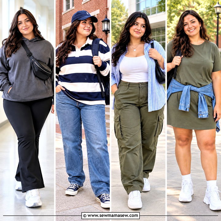 15 Back To School Outfits Plus Size Style Confident Looks