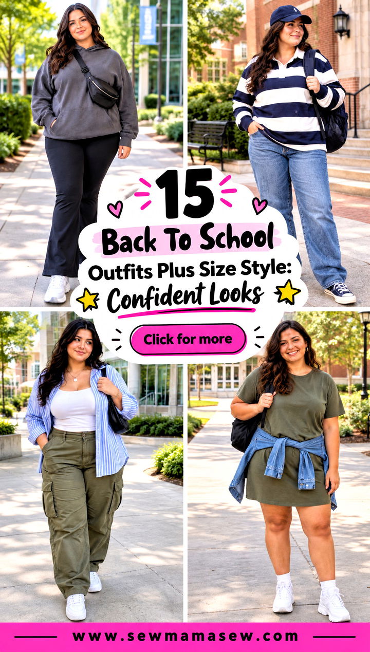 15 Back To School Outfits Plus Size Style Confident Looks - 15 Back To School Outfits Plus Size Style: Confident Looks