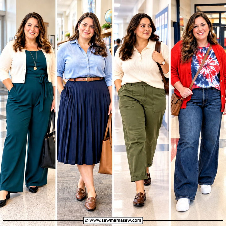 15 Back To School Teacher Outfits For Plus Size: Chic Finds