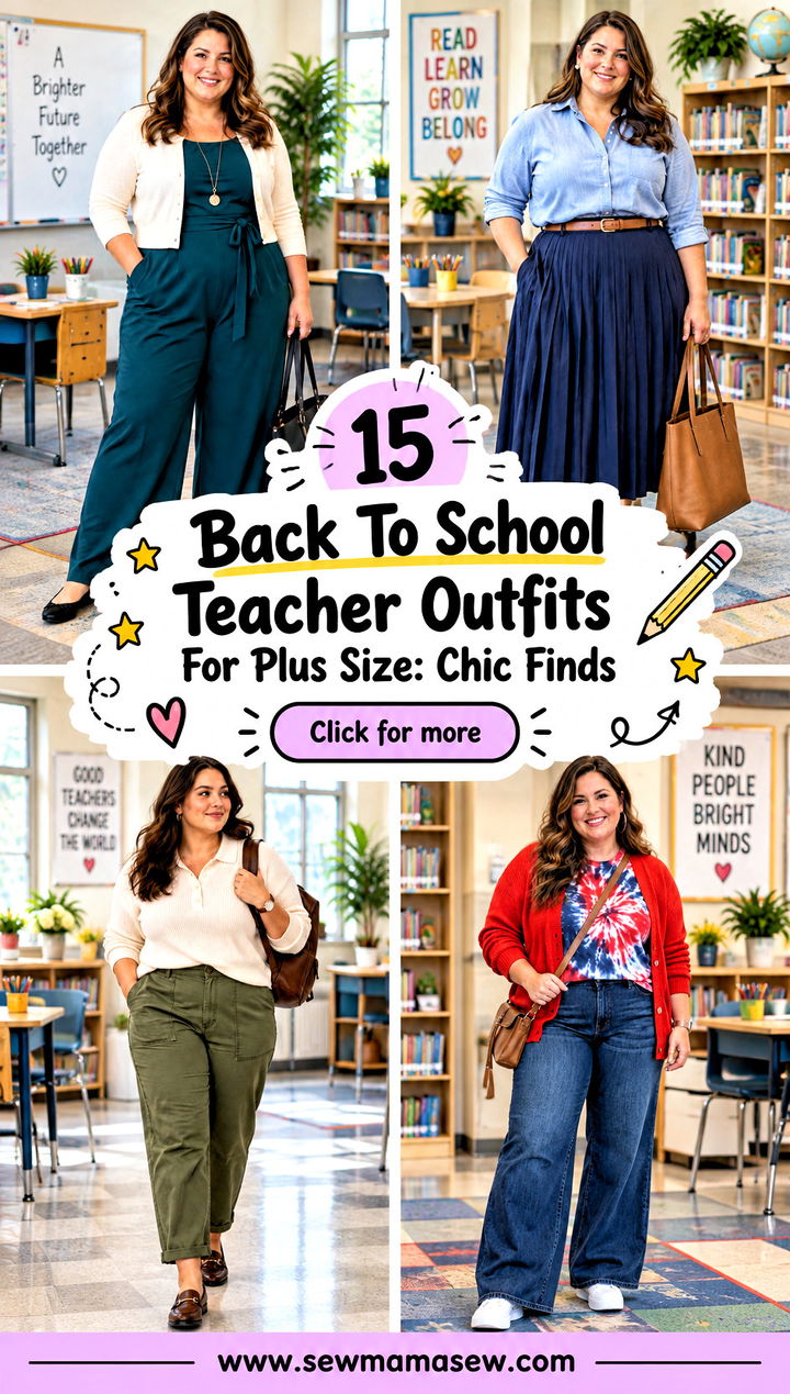15 Back To School Teacher Outfits For Plus Size Chic Finds - 15 Back To School Teacher Outfits For Plus Size: Chic Finds