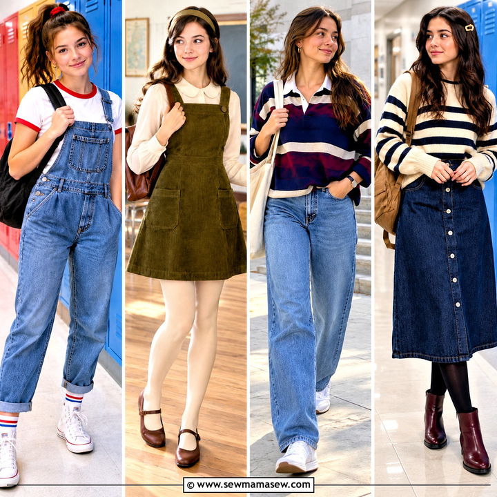 15 Back To School Vintage Outfits: Charming Campus Looks