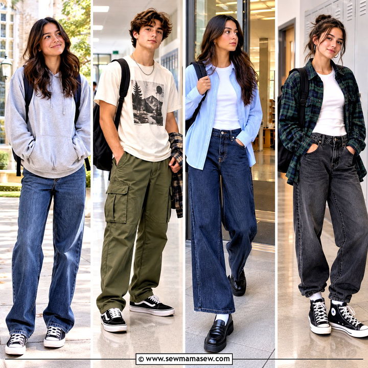 15 Baggy Back To School Outfits For Cool, Comfy Campus Days
