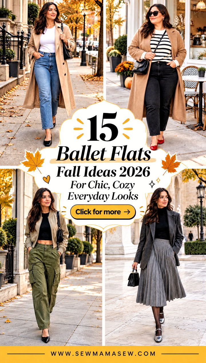 15 Ballet Flats Fall Ideas 2026 For Chic Cozy Everyday Looks - 15 Ballet Flats Fall Ideas 2026 For Chic, Cozy Everyday Looks