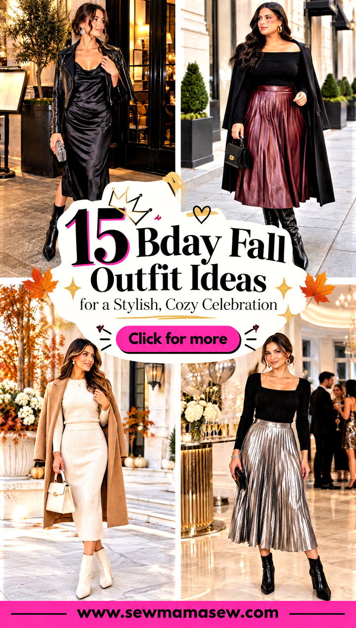 15 Bday Fall Outfit Ideas for a Stylish Cozy Celebration - 15 Bday Fall Outfit Ideas for a Stylish, Cozy Celebration