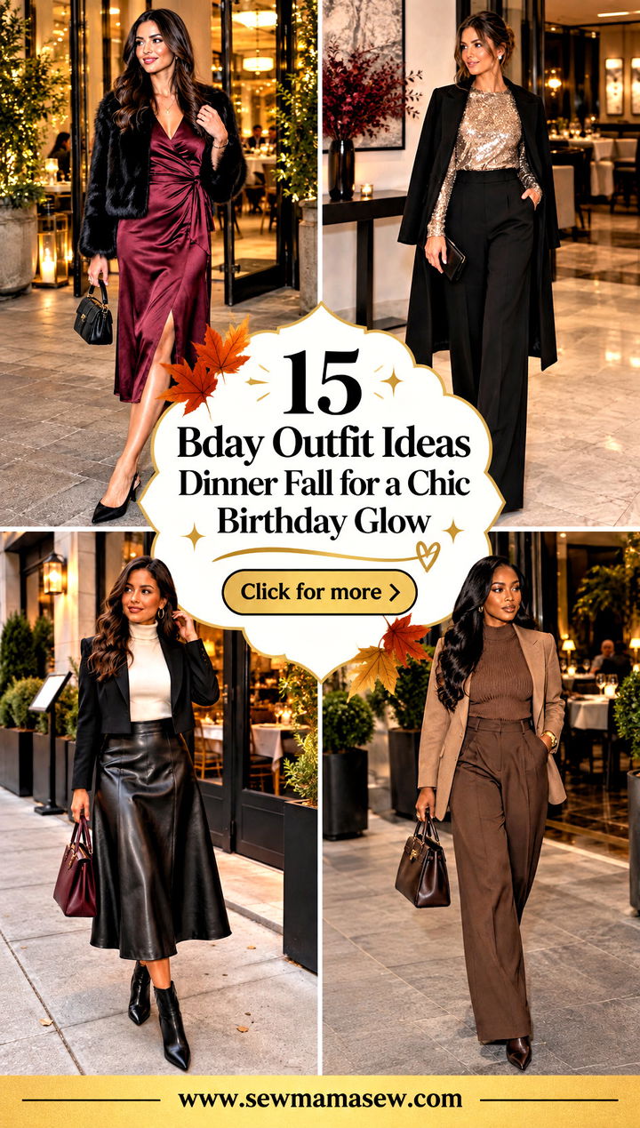 15 Bday Outfit Ideas Dinner Fall for a Chic Birthday Glow - 15 Bday Outfit Ideas Dinner Fall for a Chic Birthday Glow