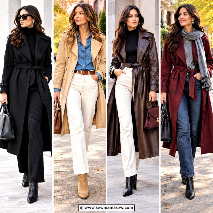 15 Belted Trench Coat Fall Fashion Ideas for Chic Layering