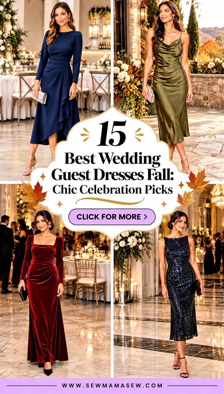 15 Best Wedding Guest Dresses Fall Chic Celebration Picks - 15 Best Wedding Guest Dresses Fall: Chic Celebration Picks