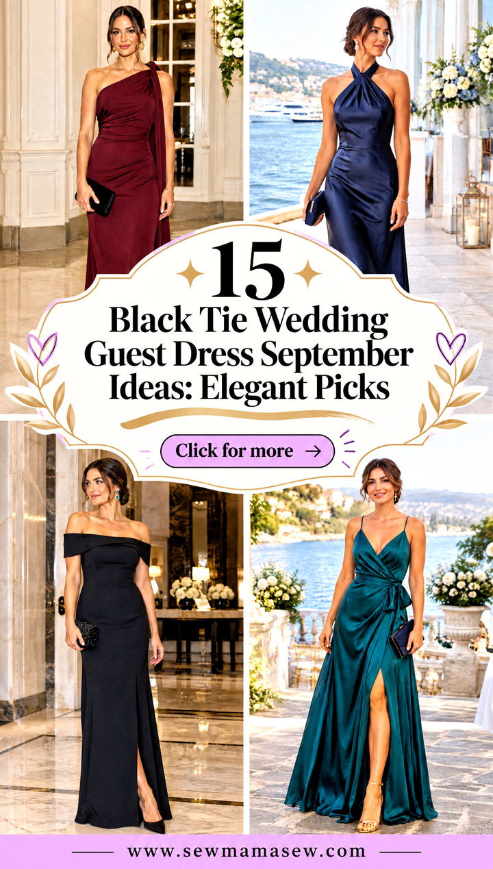 15 Black Tie Wedding Guest Dress September Ideas Elegant Picks - 15 Black Tie Wedding Guest Dress September Ideas: Elegant Picks