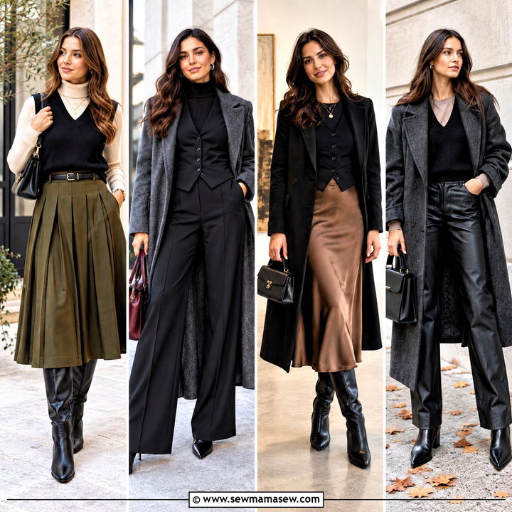 15 Black Vest Fall Outfits for Women: Chic Layering for Cool Days