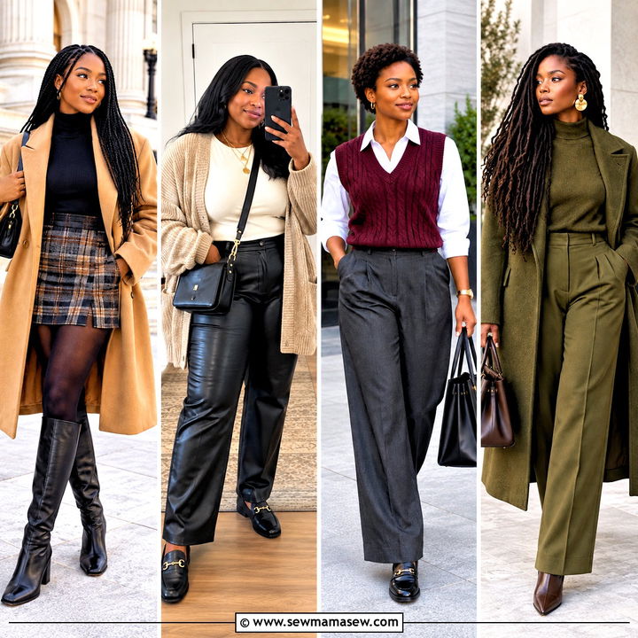 15 Black Women Fall Fashion Ideas 2026: Fresh Seasonal Looks