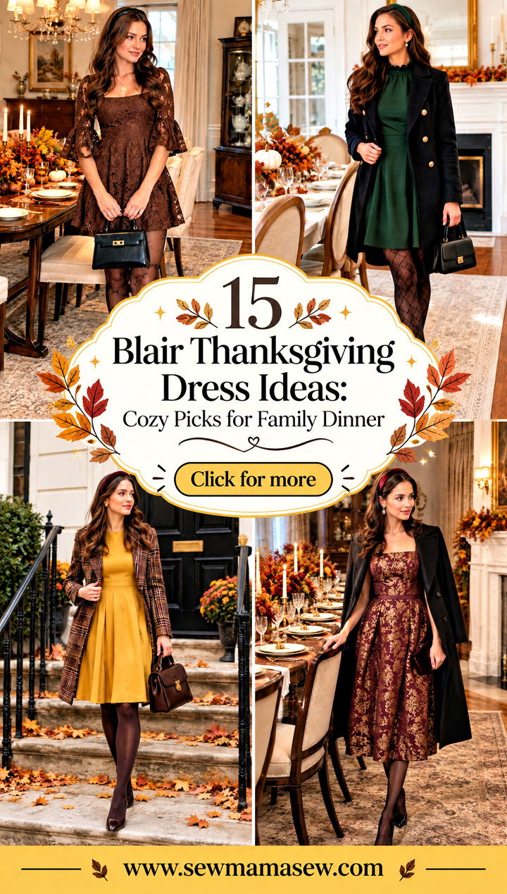 15 Blair Thanksgiving Dress Ideas Cozy Picks for Family Dinner - 15 Blair Thanksgiving Dress Ideas: Cozy Picks for Family Dinner