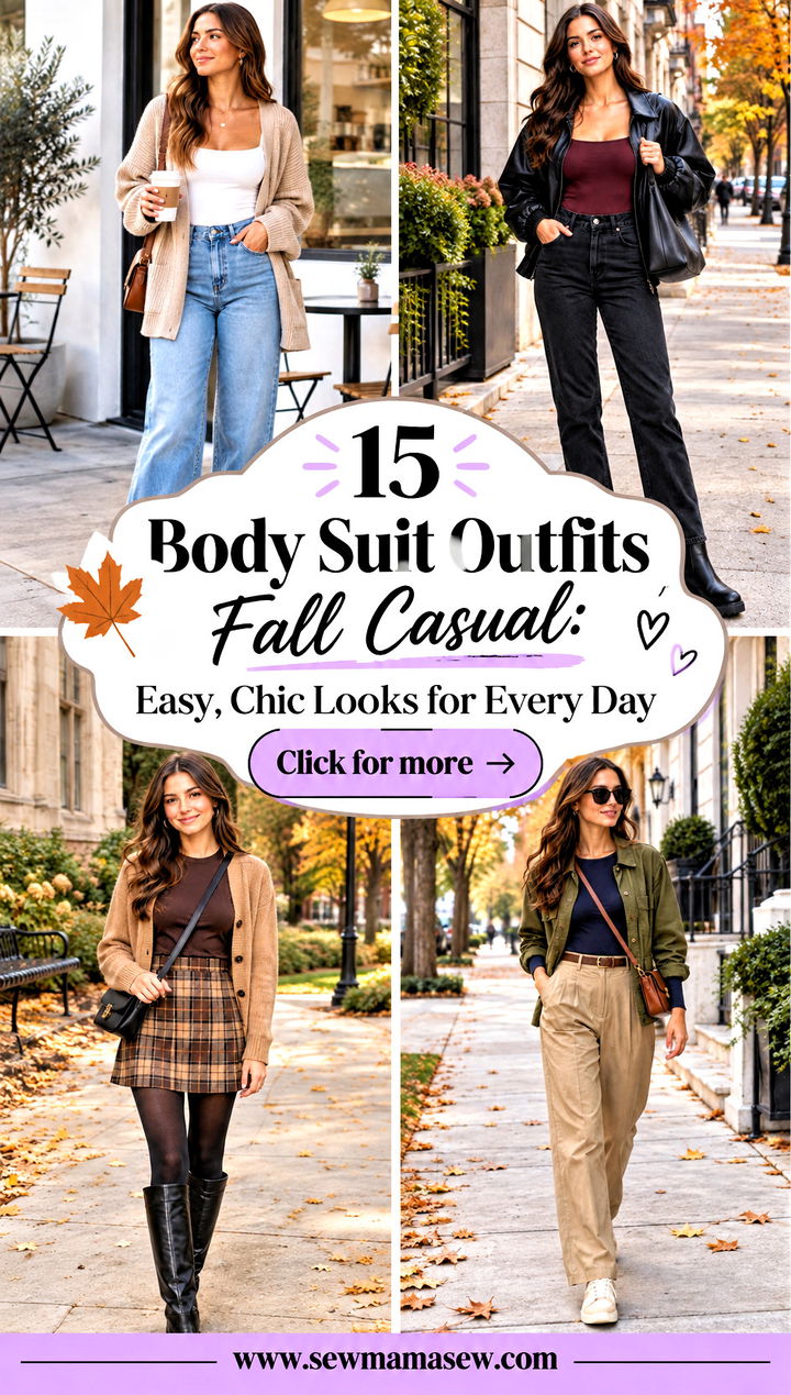 15 Body Suit Outfits Fall Casual Easy Chic Looks for Every Day - 15 Body Suit Outfits Fall Casual: Easy, Chic Looks for Every Day