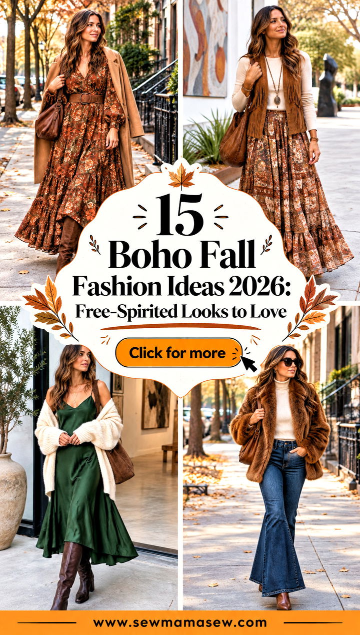 15 Boho Fall Fashion Ideas 2026 Free-Spirited Looks to Love - 15 Boho Fall Fashion Ideas 2026: Free-Spirited Looks to Love