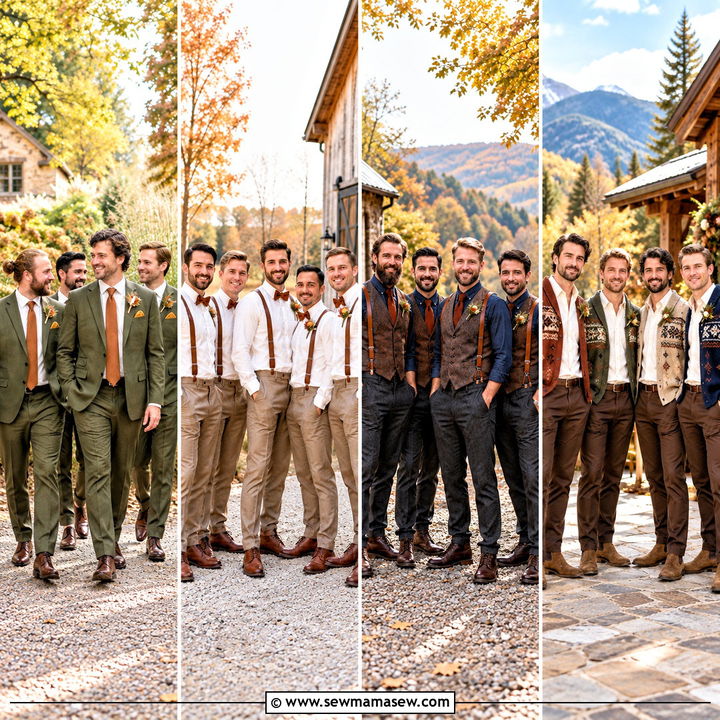 15 Boho Fall Groomsmen Attire Ideas Rustic Styles to Love