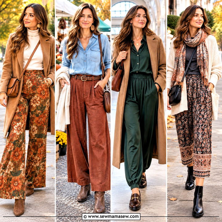 15 Boho Pants Outfit Fall Ideas For Effortless Cozy Style