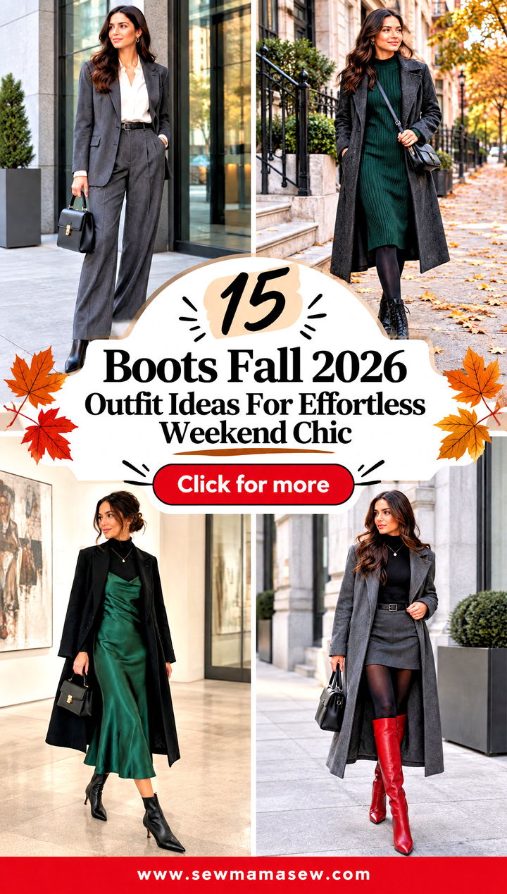 15 Boots Fall 2026 Outfit Ideas For Effortless Weekend Chic - 15 Boots Fall 2026 Outfit Ideas For Effortless Weekend Chic