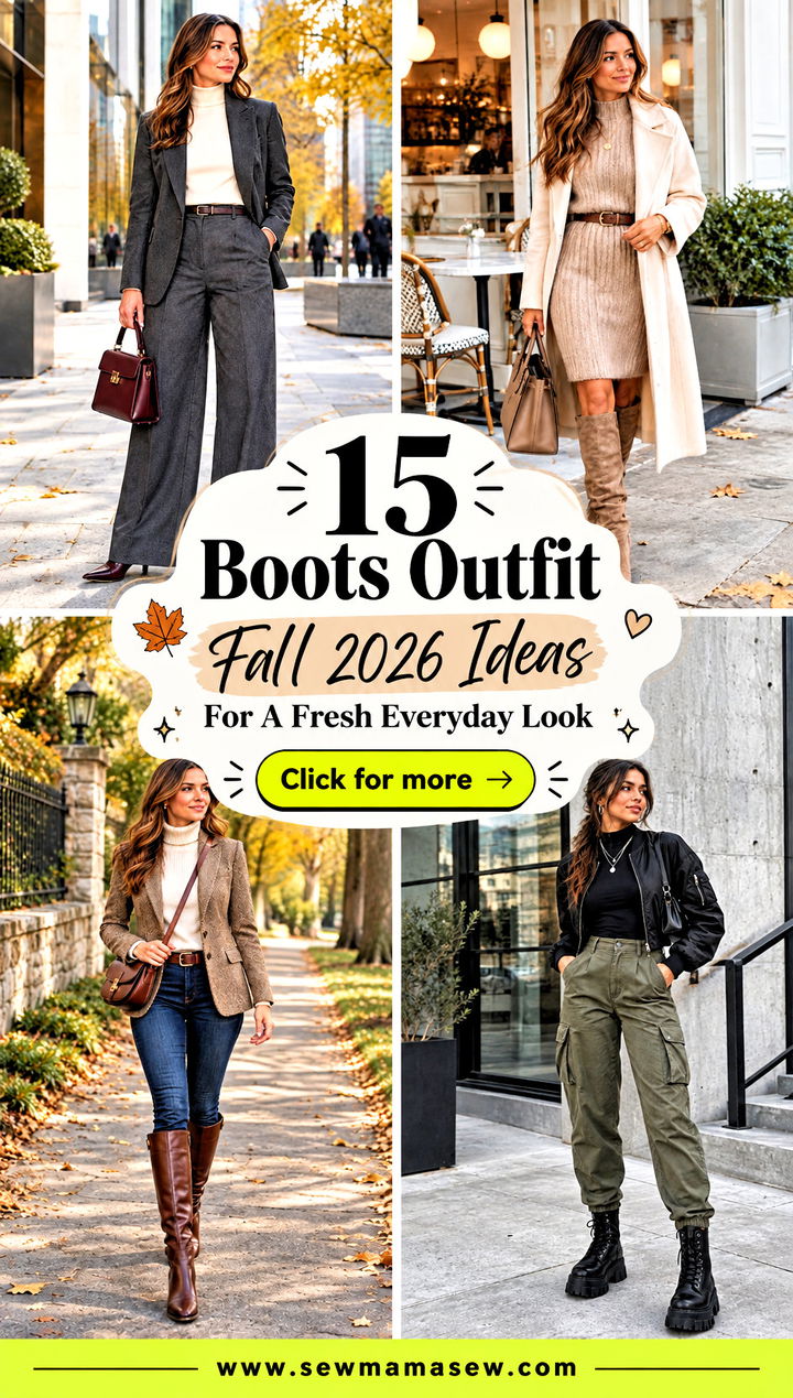15 Boots Outfit Fall 2026 Ideas For A Fresh Everyday Look - 15 Boots Outfit Fall 2026 Ideas For A Fresh Everyday Look