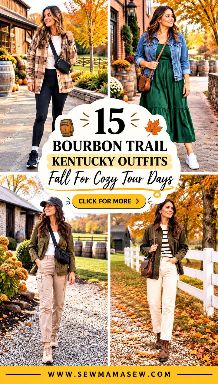 15 Bourbon Trail Kentucky Outfits Fall For Cozy Tour Days - 15 Bourbon Trail Kentucky Outfits Fall For Cozy Tour Days