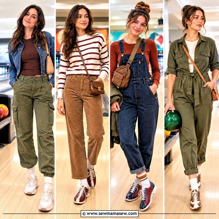 15 Bowling Outfit Ideas Fall For Fun, Comfortable Date Nights