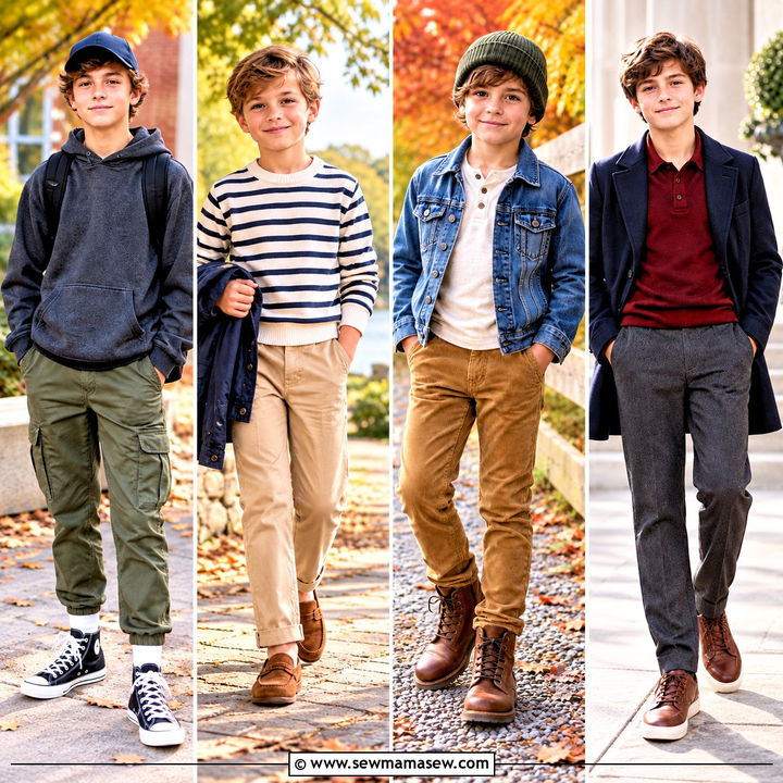 15 Boys Fall Fashion Ideas 2026: Fresh Looks for School Days