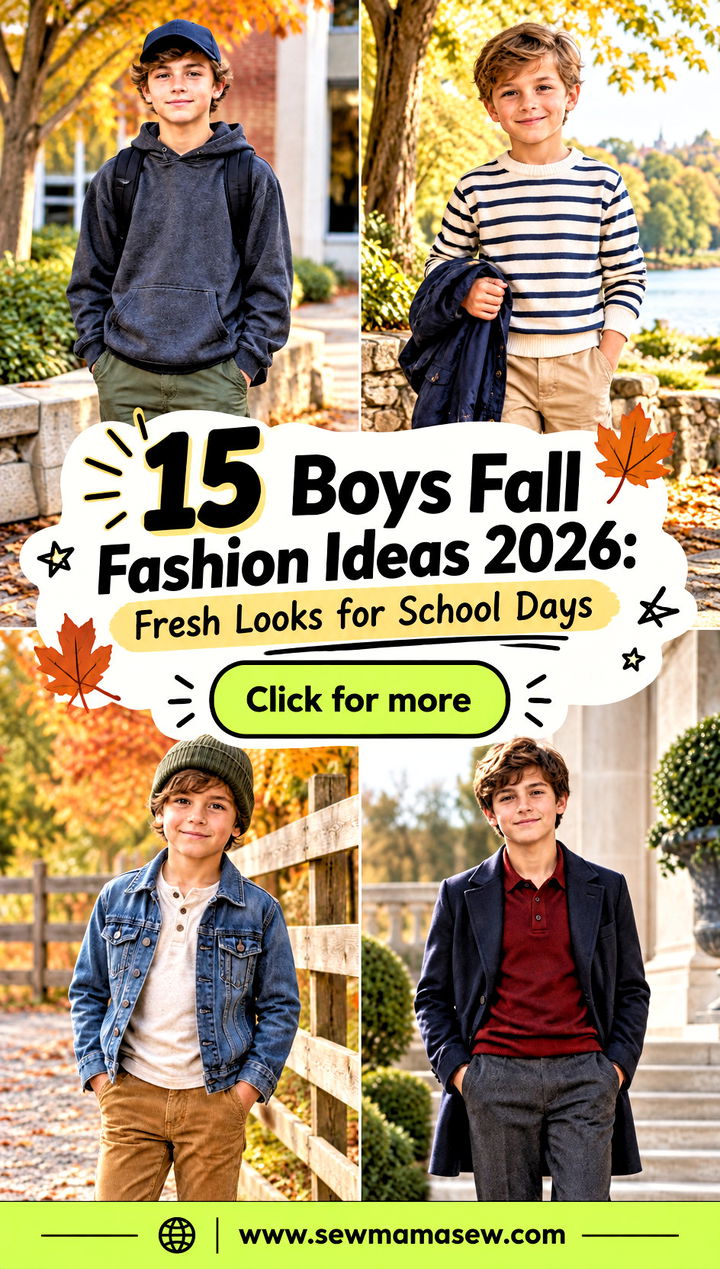 15 Boys Fall Fashion Ideas 2026 Fresh Looks for School Days - 15 Boys Fall Fashion Ideas 2026: Fresh Looks for School Days