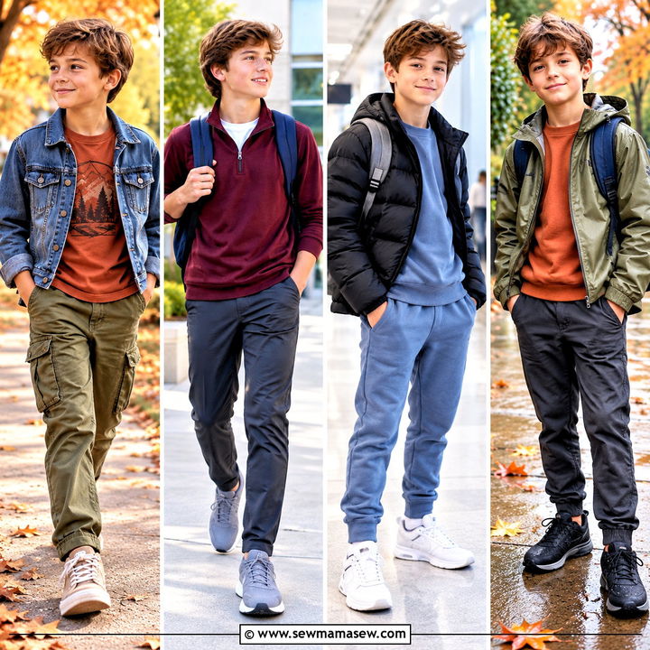 15 Boys Fall Style Ideas for Cool Comfortable School Days
