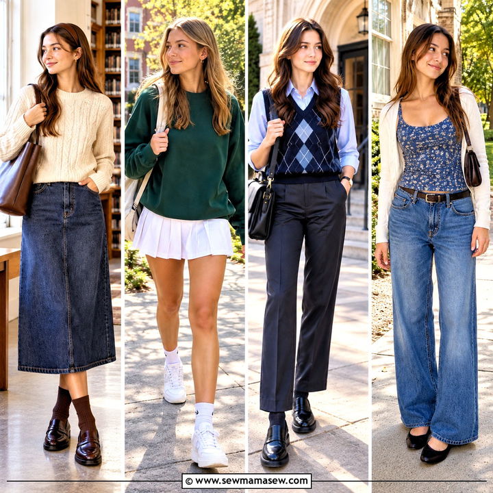 15 Brandy Back to School Outfits for Effortless First Days