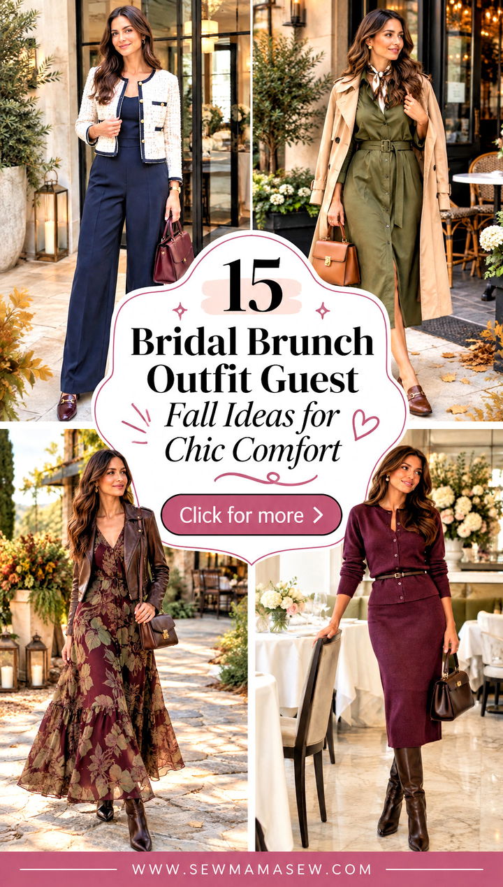 15 Bridal Brunch Outfit Guest Fall Ideas for Chic Comfort - 15 Bridal Brunch Outfit Guest Fall Ideas for Chic Comfort