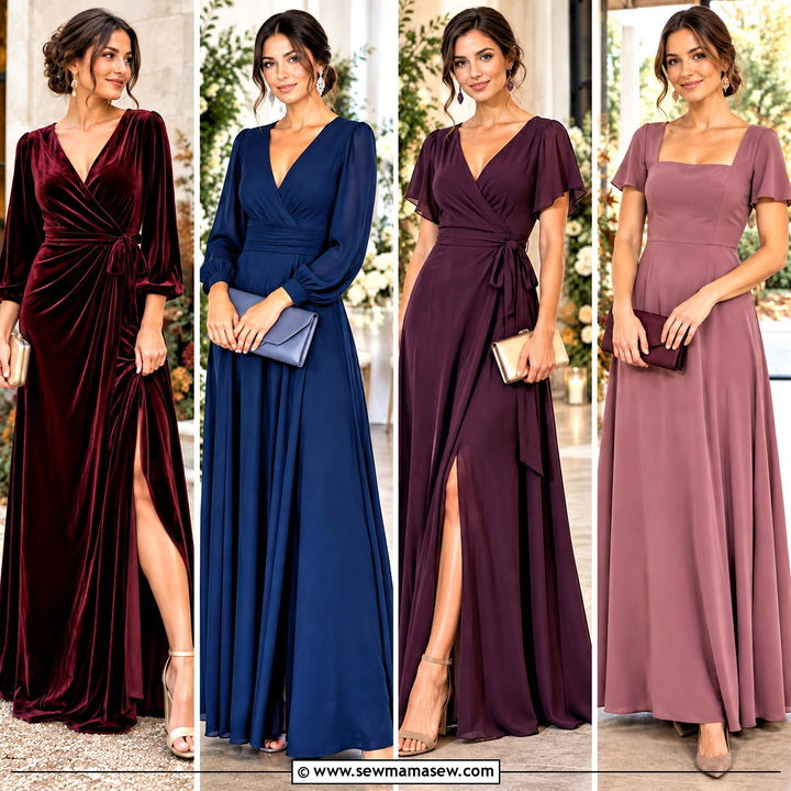 15 Brides Maids Fall Dresses for a Beautiful Autumn Party