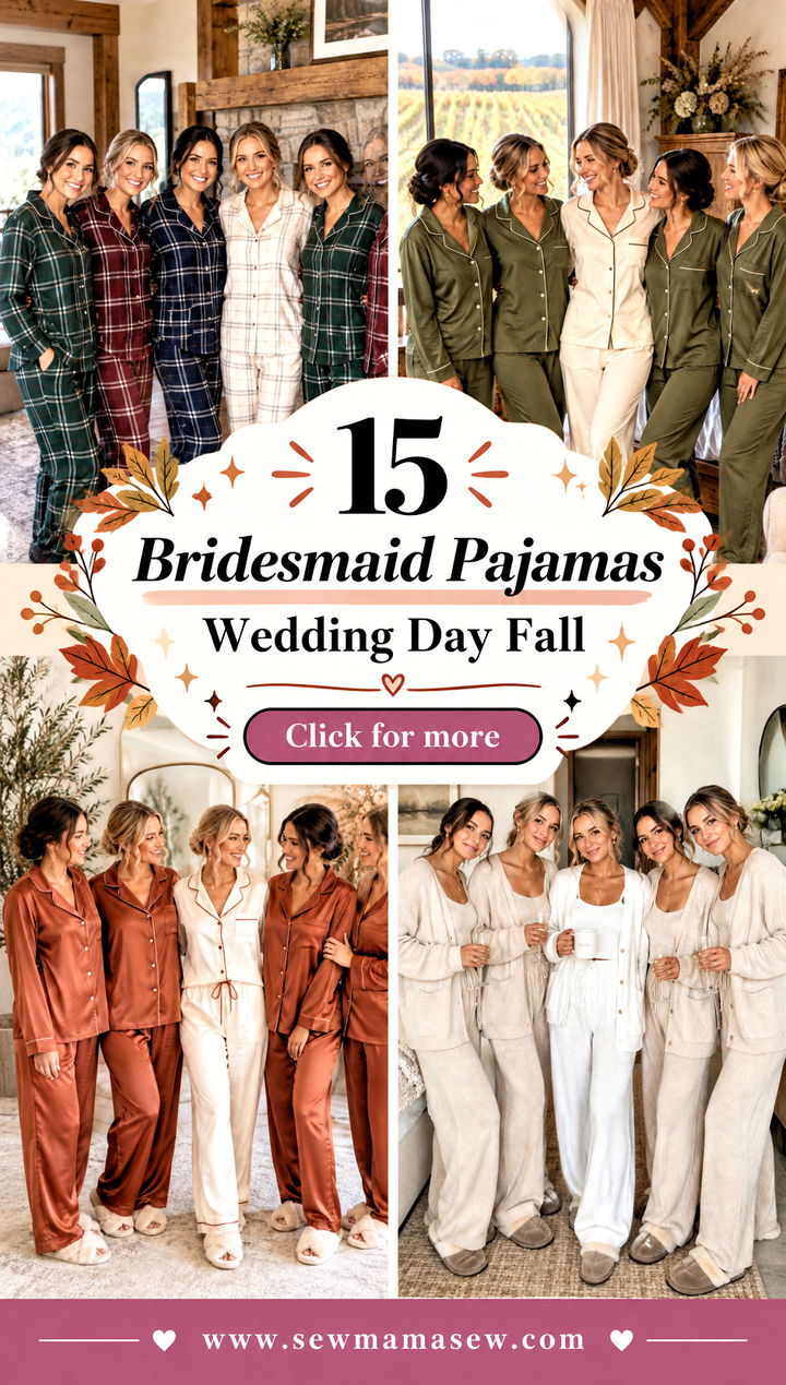 15 Bridesmaid Pajamas Wedding Day Fall Cozy Looks for Your Crew - 15 Bridesmaid Pajamas Wedding Day Fall: Cozy Looks for Your Crew