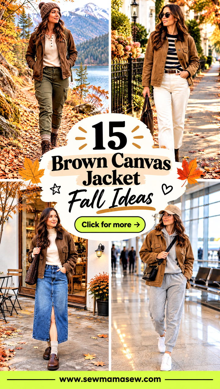 15 Brown Canvas Jacket Fall Ideas Rugged Cozy Outfit Inspo - 15 Brown Canvas Jacket Fall Ideas: Rugged, Cozy Outfit Inspo