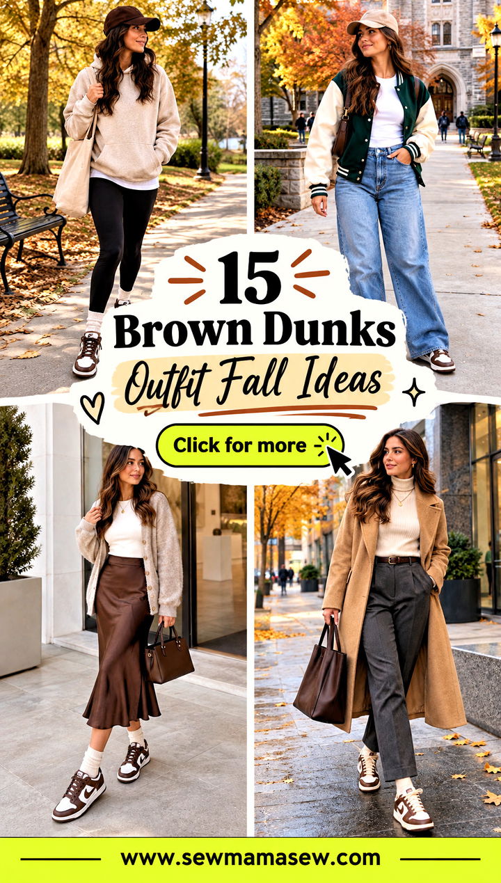 15 Brown Dunks Outfit Fall Ideas Cool Looks for Casual Days - 15 Brown Dunks Outfit Fall Ideas: Cool Looks for Casual Days