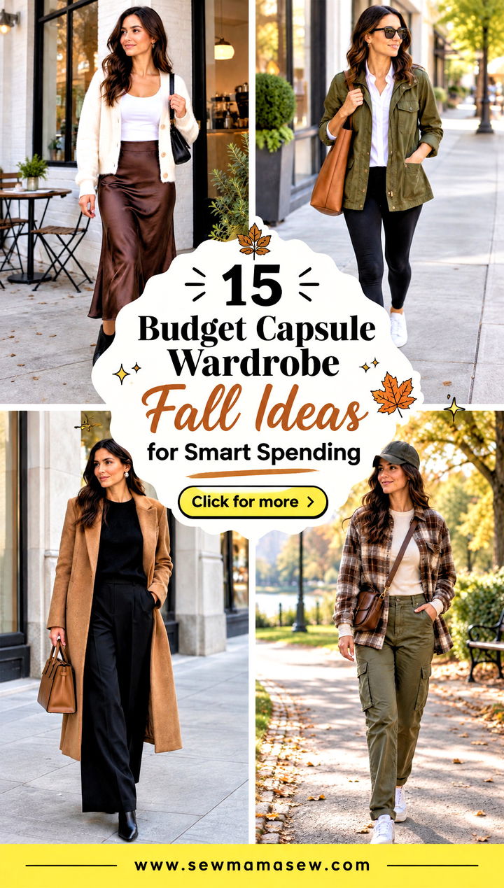 15 Budget Capsule Wardrobe Fall Ideas for Smart Spending - 15 Budget Capsule Wardrobe Fall Ideas for Smart Spending